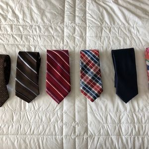 Lot 6 Ties Banana Republic Samuelsohn Major Brands